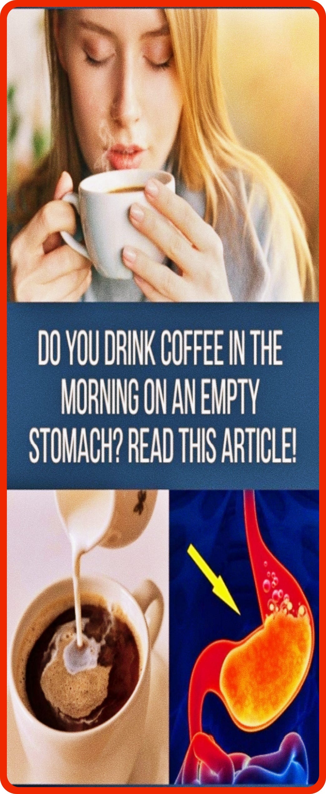 Do You Drink Coffee In The Morning On An Empty Stomach? by Kikotest