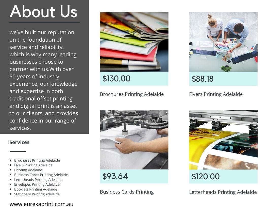 Flyers Printing Adelaide. Eureka Print is a toprated online… by