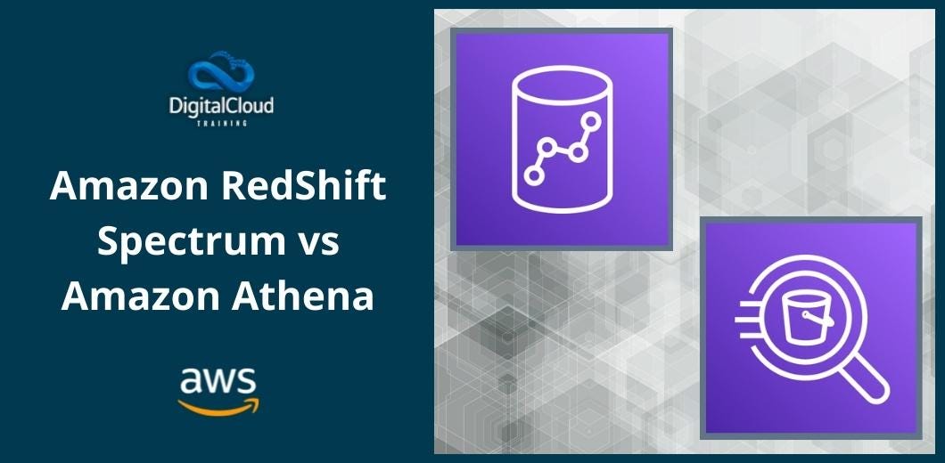 Amazon RedShift Spectrum vs Amazon Athena by Neal Davis Medium