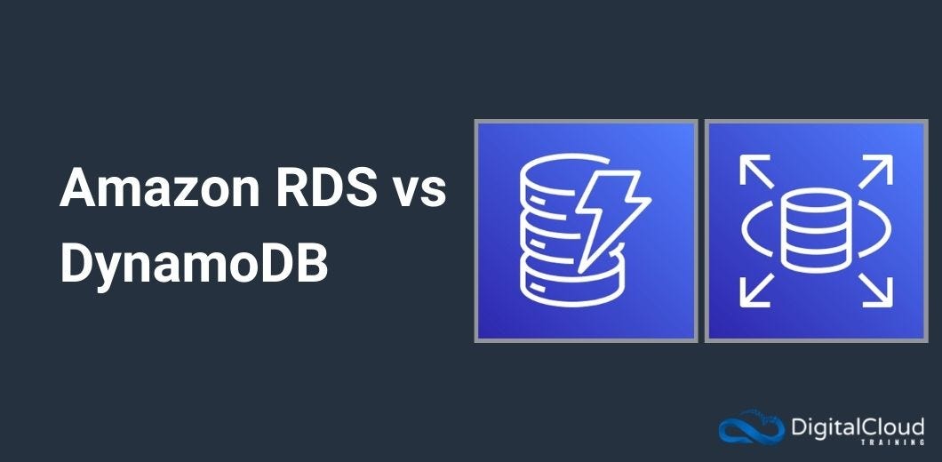 Amazon RDS vs DynamoDB. RDS and DynamoDB are both database… by Neal
