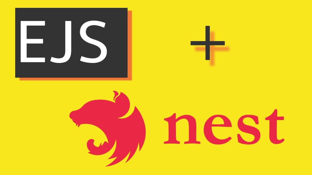 How to add EJS (.ejs) mvc to Nest.js application Medium