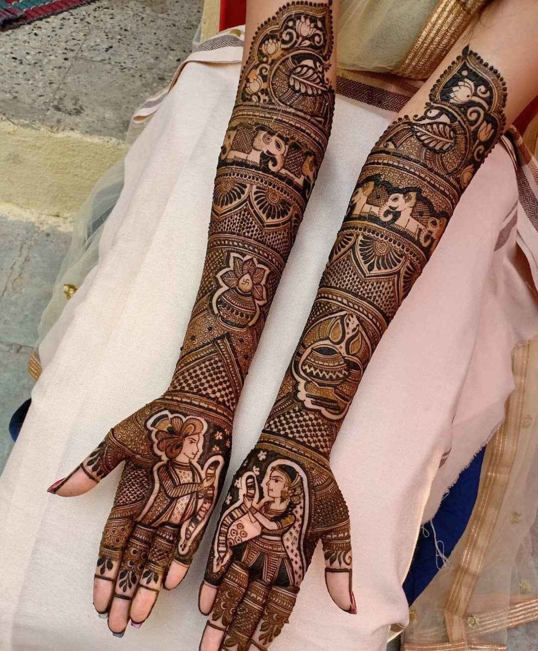 Top 5 Trending Styles of Bridal Mehndi Designs for Full Hands by