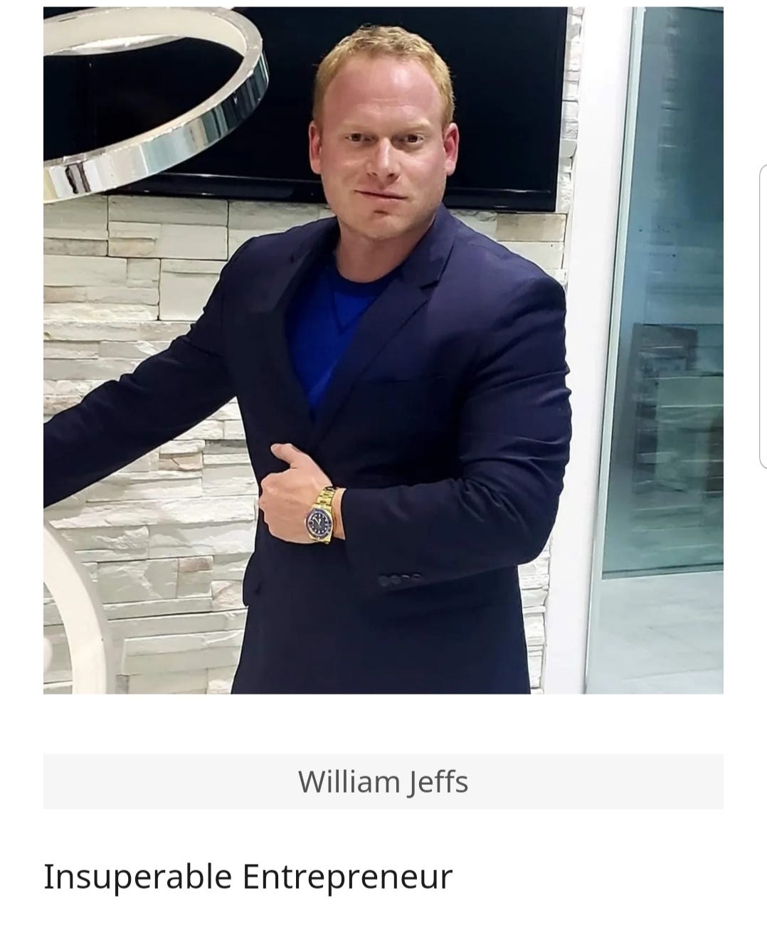 William Jeffs Wiki. William Jeffs born October 14 1987 is a… by Volpe