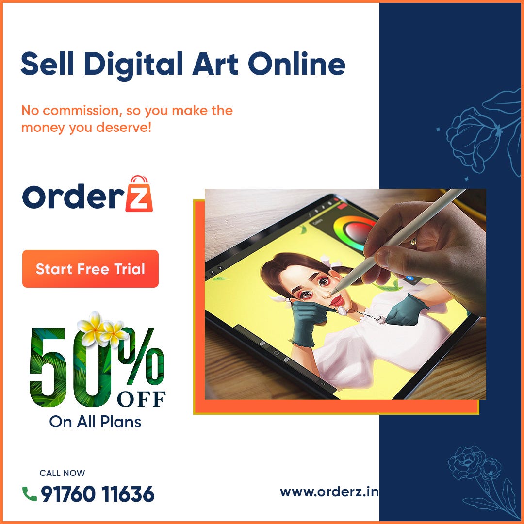 HOW TO SELL DIGITAL ART ONLINE 2022 — OrderZ by Sheldon cotrell Medium
