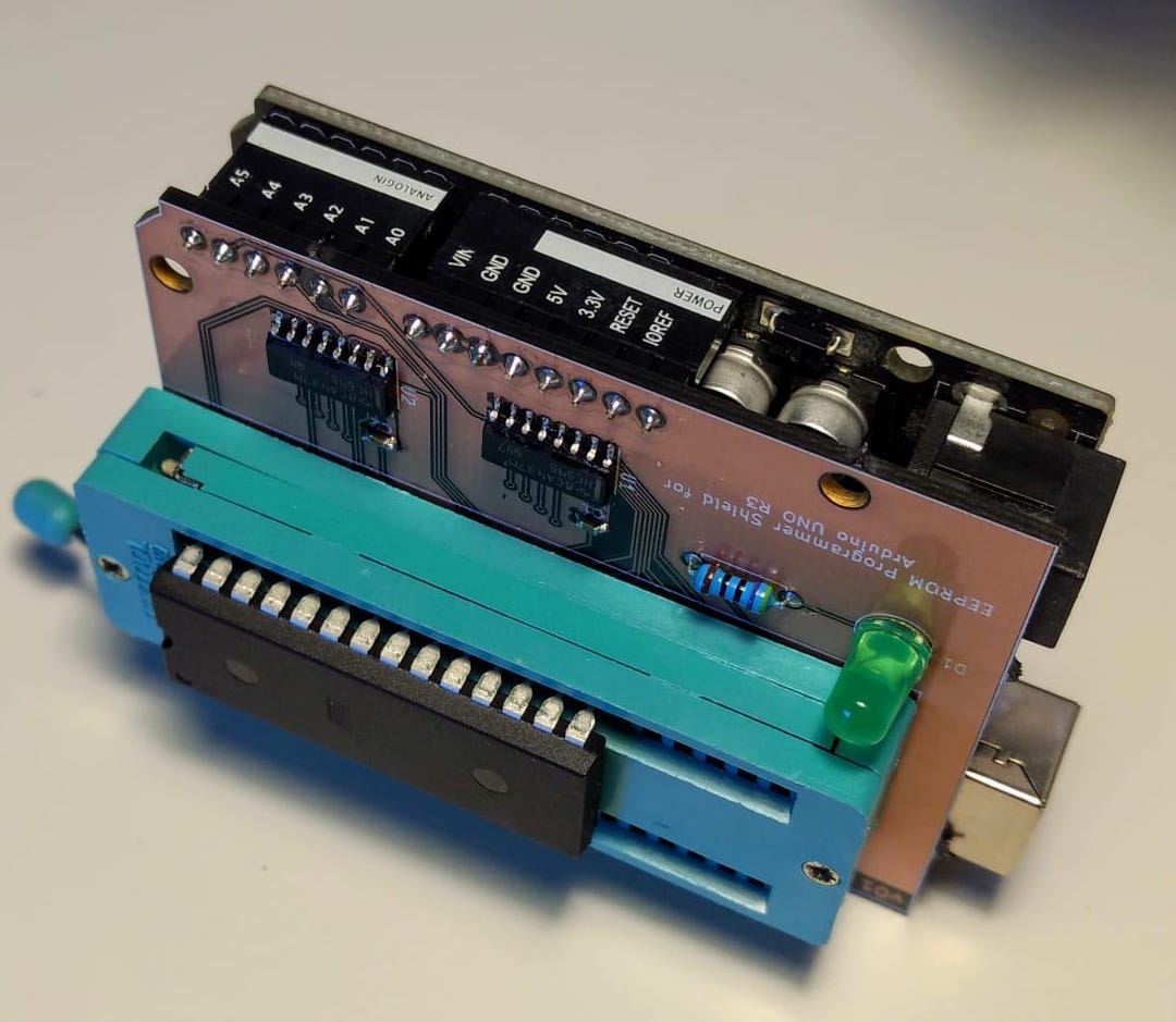 DIY EEPROM Programmer. I had a number of projects in mind that… | by