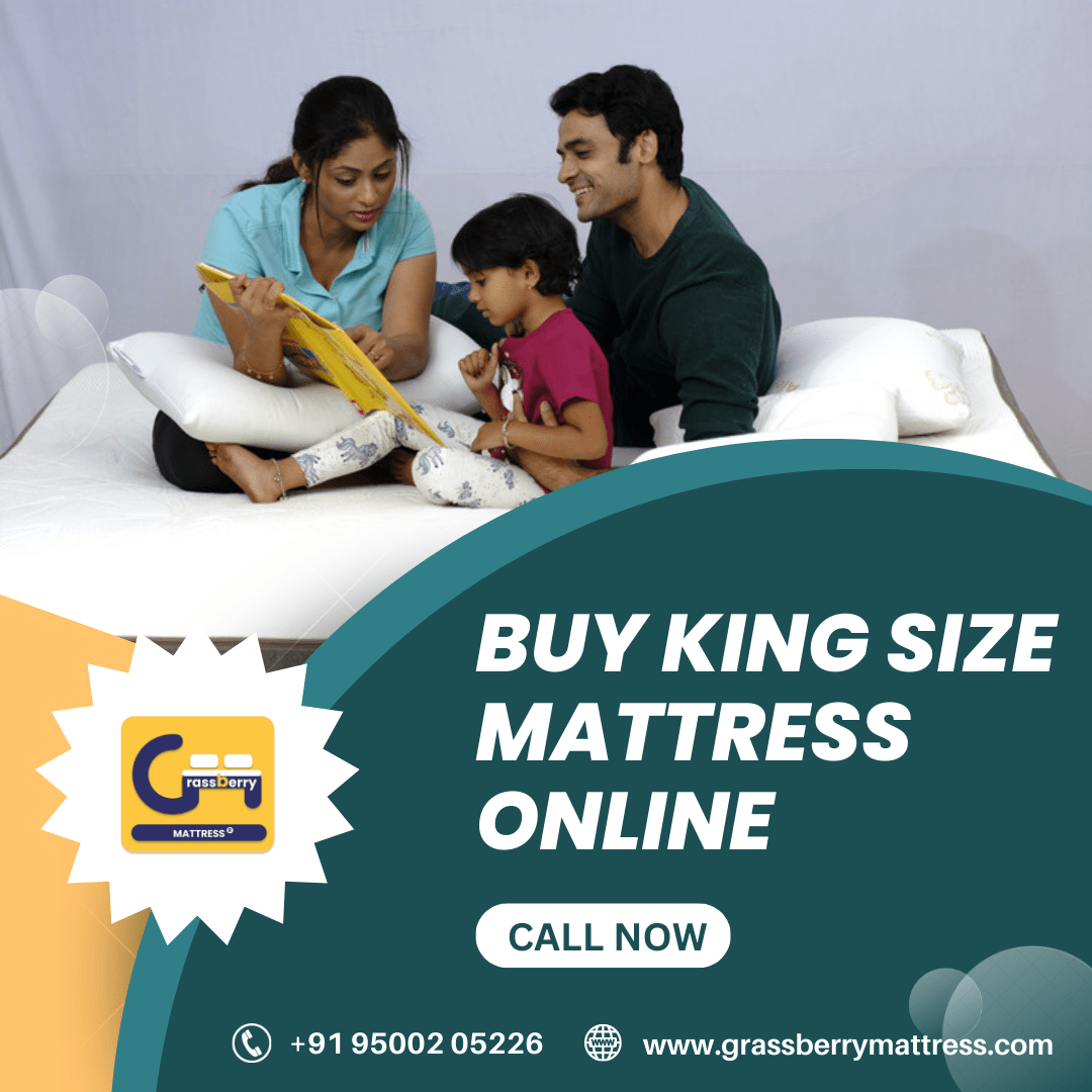 Experience Ultimate Luxury Rest Order King Size Grassberry Mattress