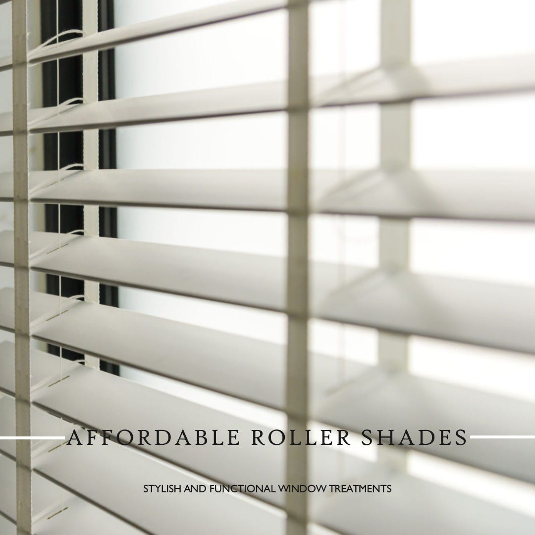 Roller Shades Cost NousDecor Inc Medium