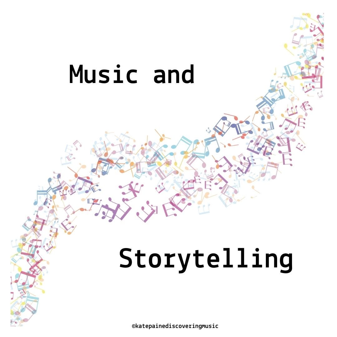 Tell me a story music and storytelling by Kate Paine Jan, 2024