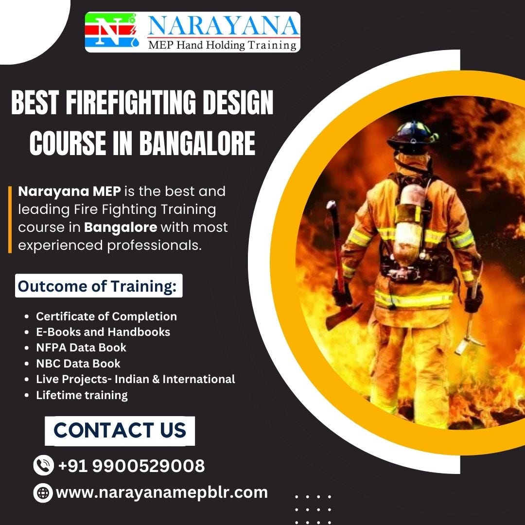 Best Firefighting design course in Bangalore narayanamepblr Medium