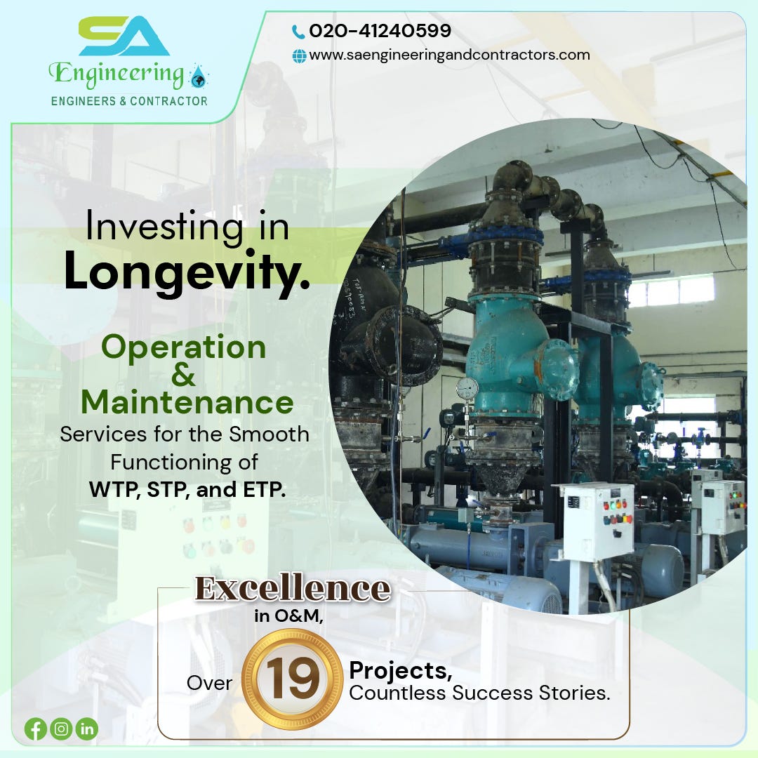 Operation and Maintenance of Water Treatment Best Practices for