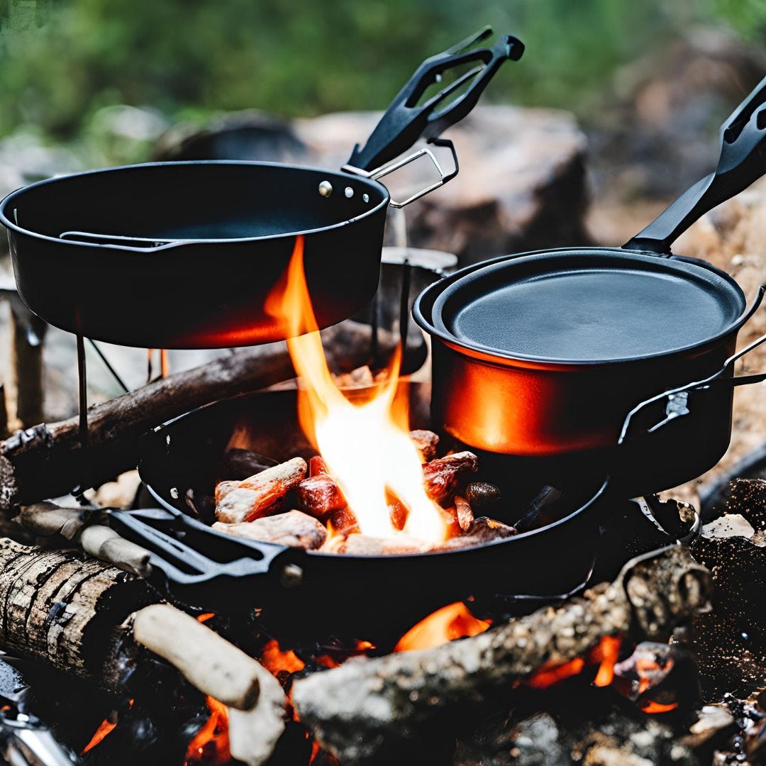 The Best Camping Cookware for Open Fire A FirstPerson Review by