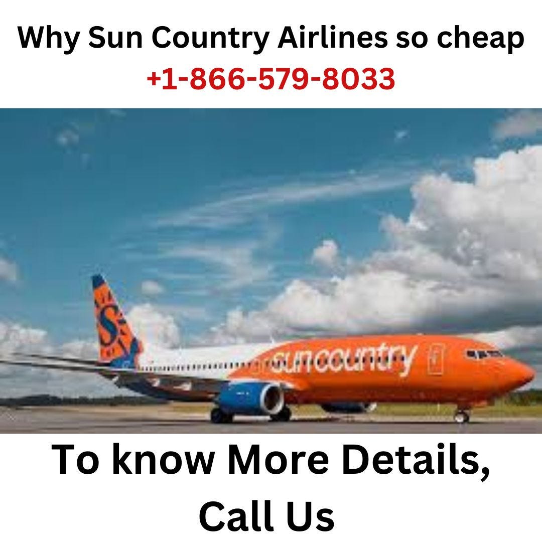 Why Sun Country Flight Tickets are Cheap? Everything You Should Know