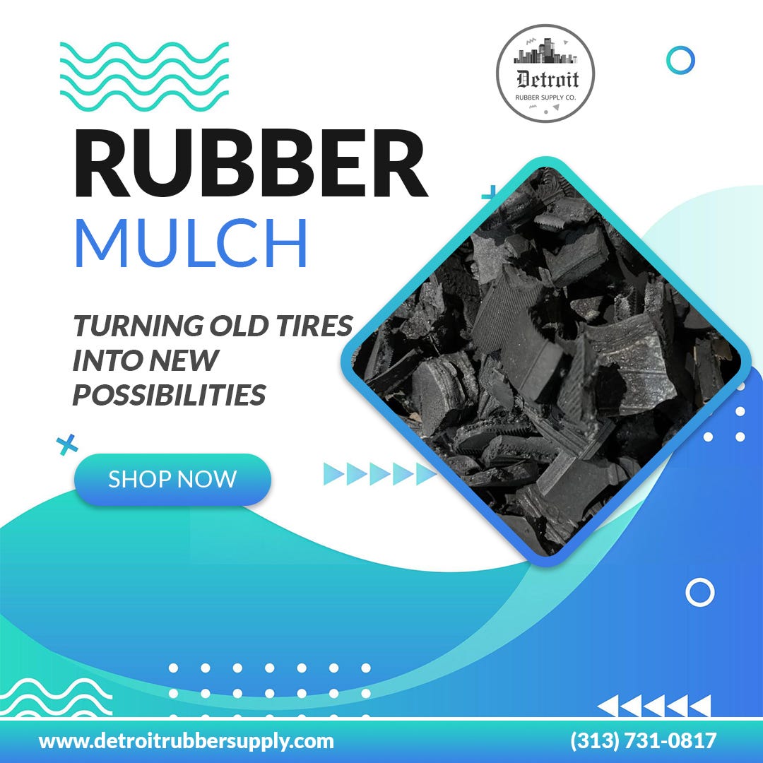 Revolutionize Your Mulching Rubber Mulch, the EcoFriendly Alternative