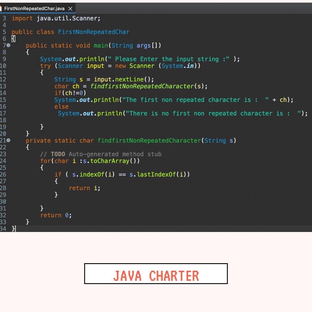 Can you check if char is null or not in Java ? by Javacharter Medium