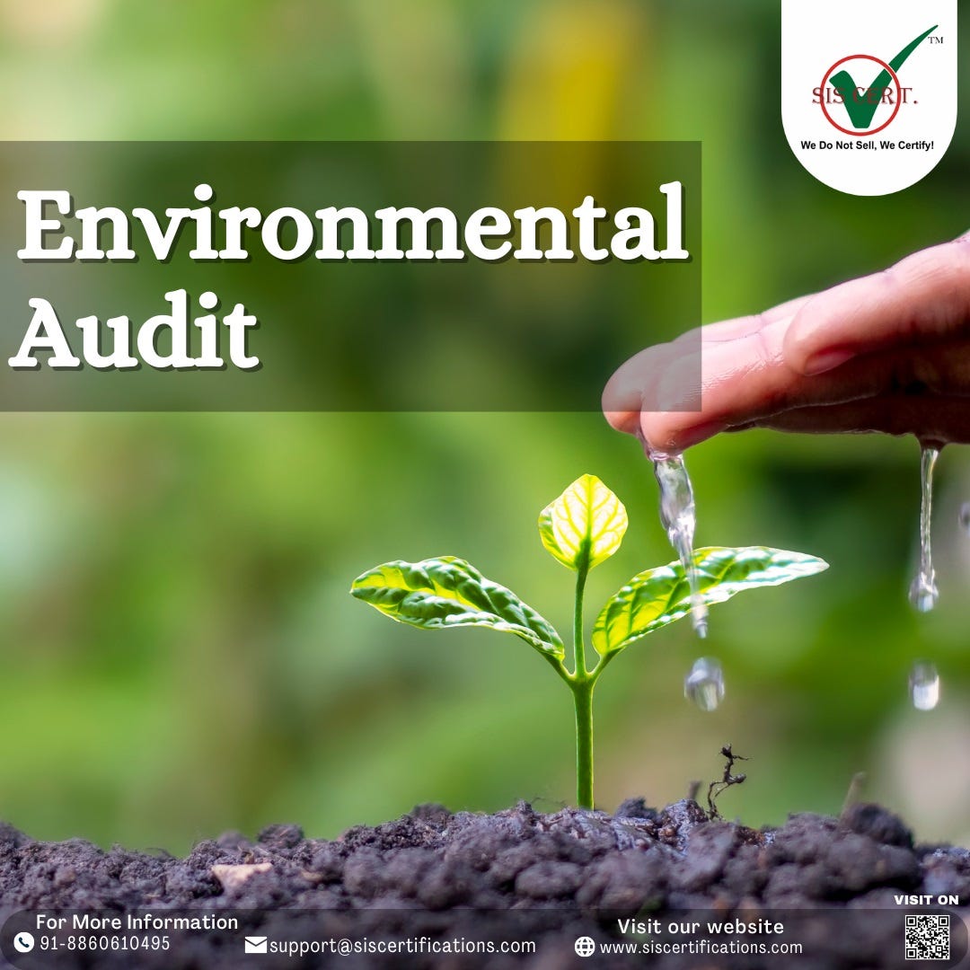 Environmental Audits. An environmental audit is a process of… by
