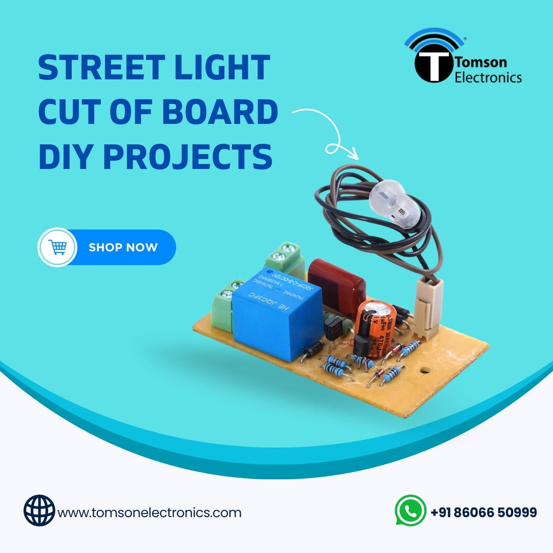 Electronic components store for DIY projects online Tomson electronics Medium