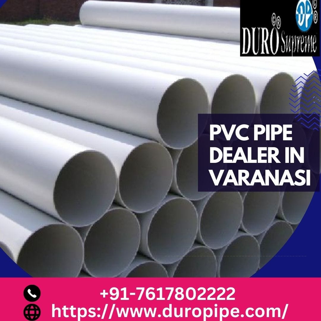 PVC pipe Dealer in Varanasi duro pipe Medium