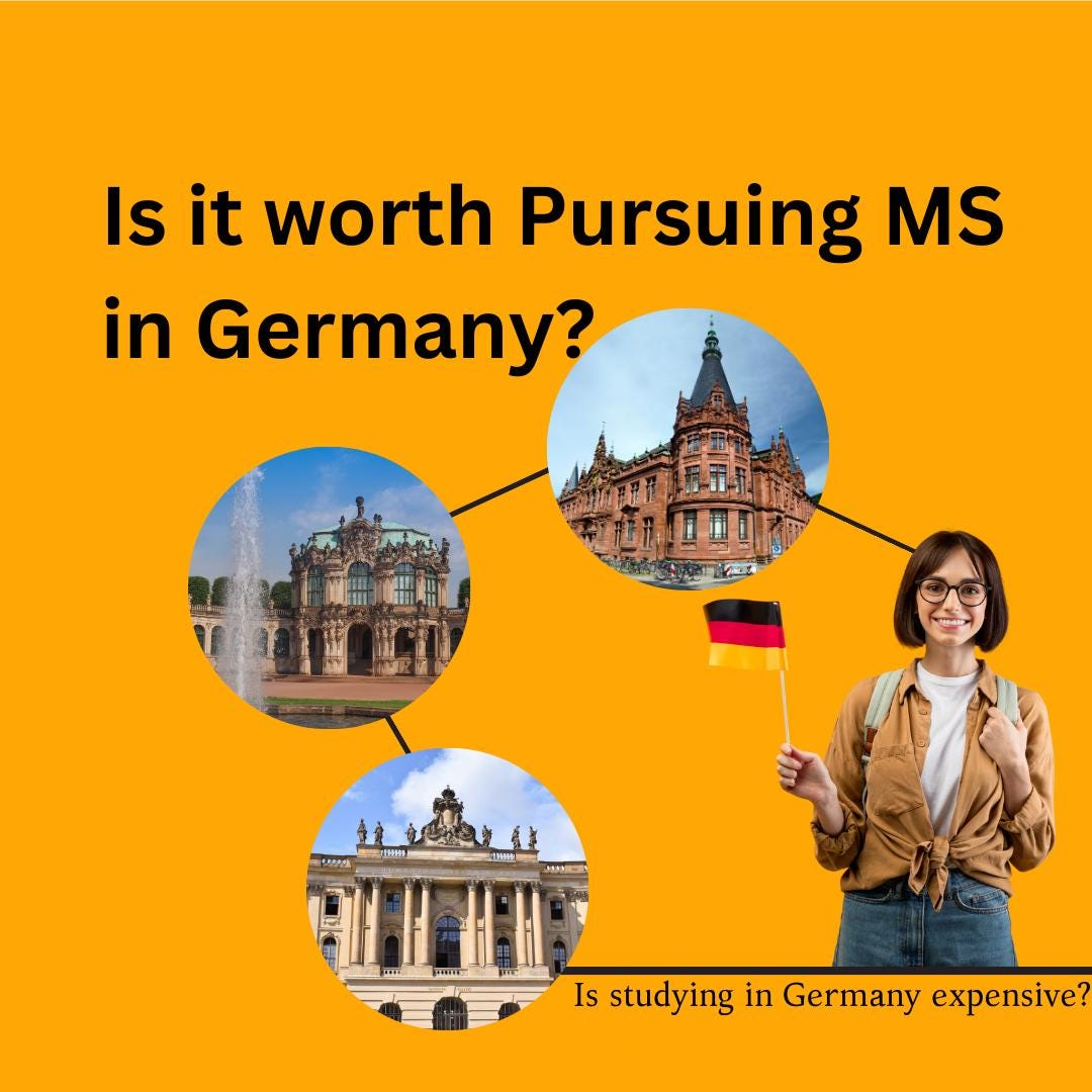Is Masters in Germany expensive?. You know, Germany is the fourth most