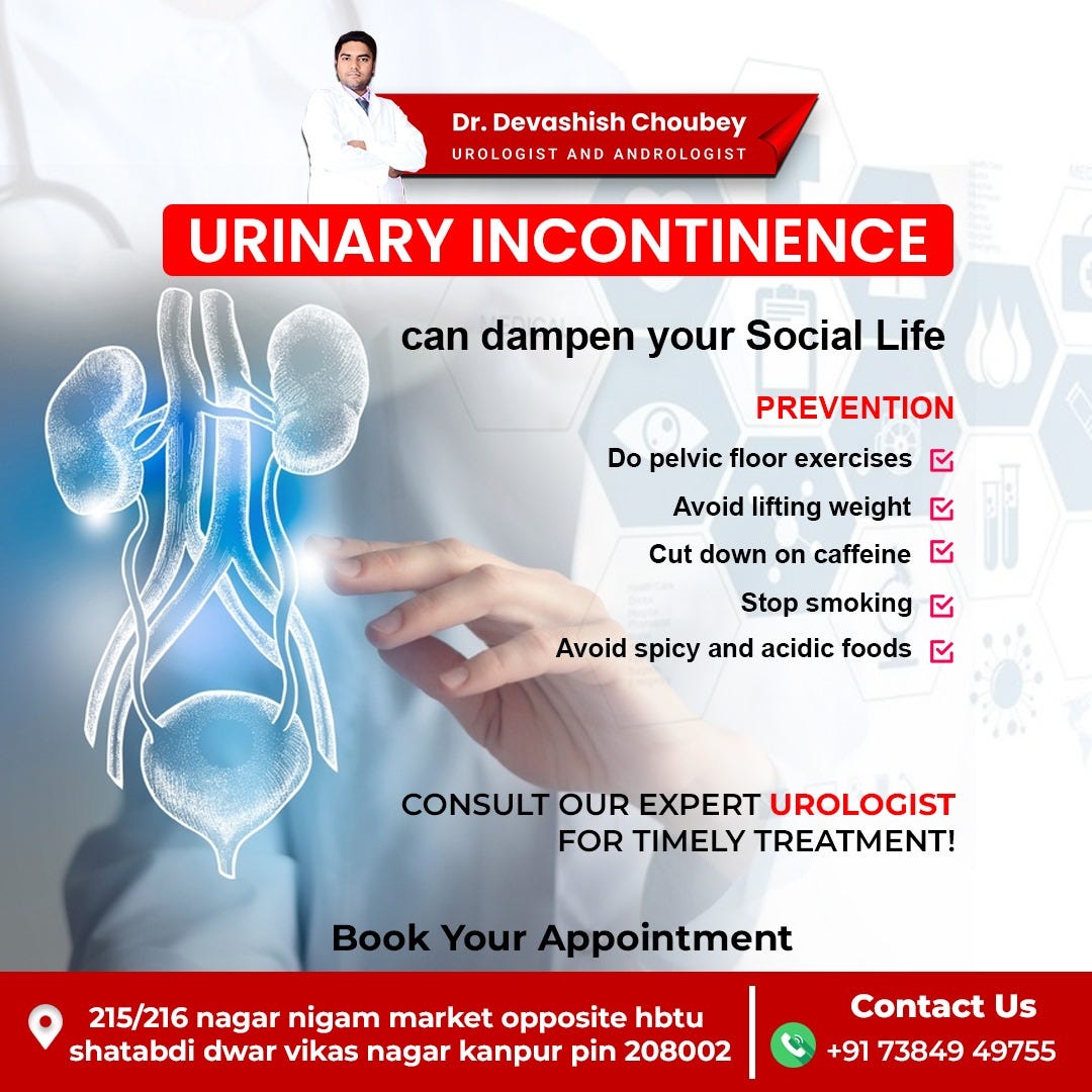 Understanding Urinary Incontinence Causes, Types, and Management by