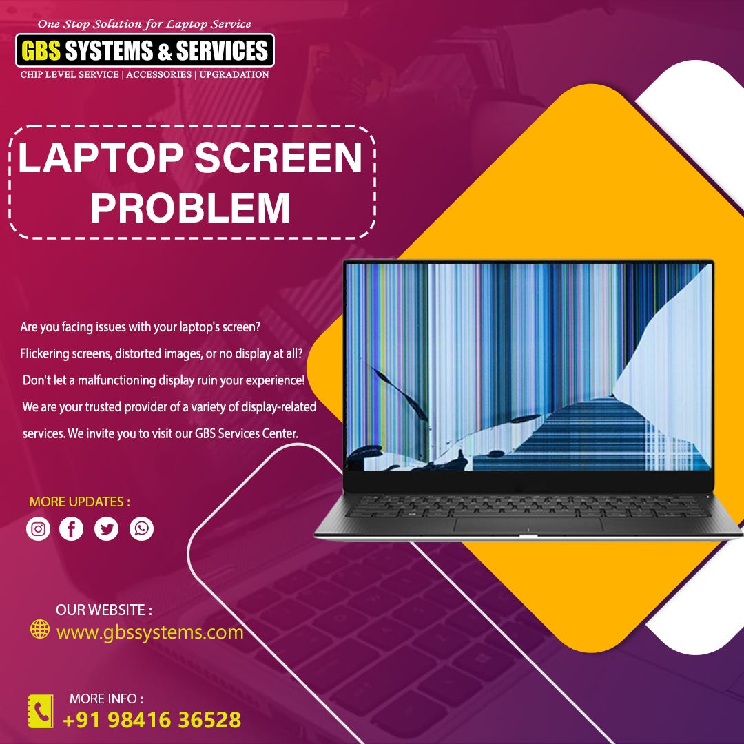 Laptop Service Center In Vellore. 🌟 𝗚𝗕𝗦 𝗦𝗲𝗿𝘃𝗶𝗰𝗲𝘀 𝗖𝗲𝗻𝘁𝗲𝗿… by Laptop