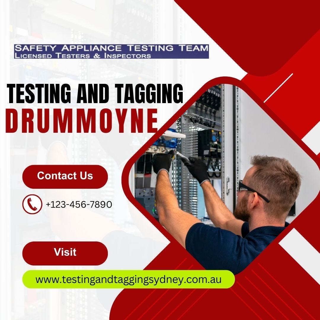 Comprehensive Guide to Electrical Testing and Tagging in Drummoyne by Testing and tagging Medium