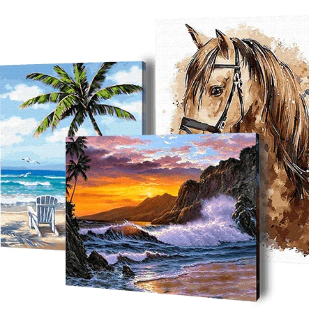 Get The Best Paint By Numbers For Adults paint with numbers Medium