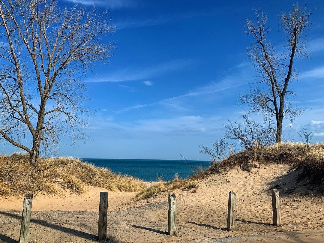 Kemil Beach in Beverly Shores, Indiana Things to Do & Map