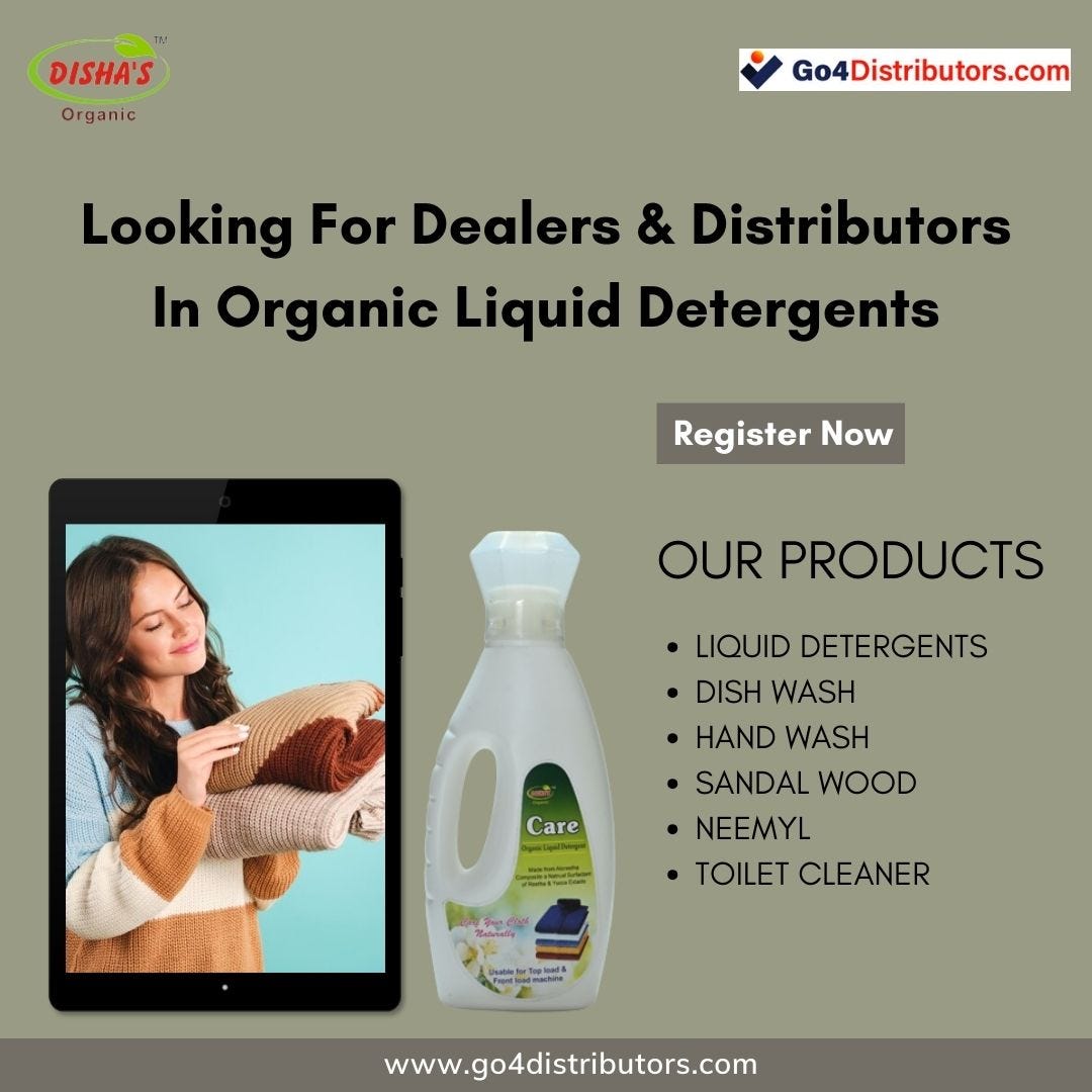 How to Choose the Right Organic Liquid Detergent Supplier? by finddistributors99 Nov, 2023