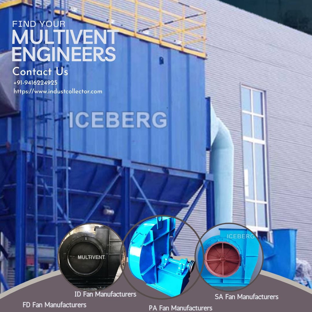 Understanding SA Fan and PA Fan Manufacturers — Multivent Engineers