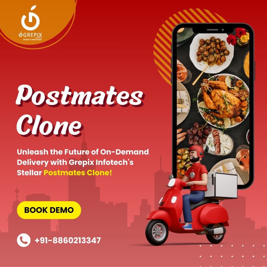 Unveiling the Power of OnDemand Delivery Postmates Clone App by