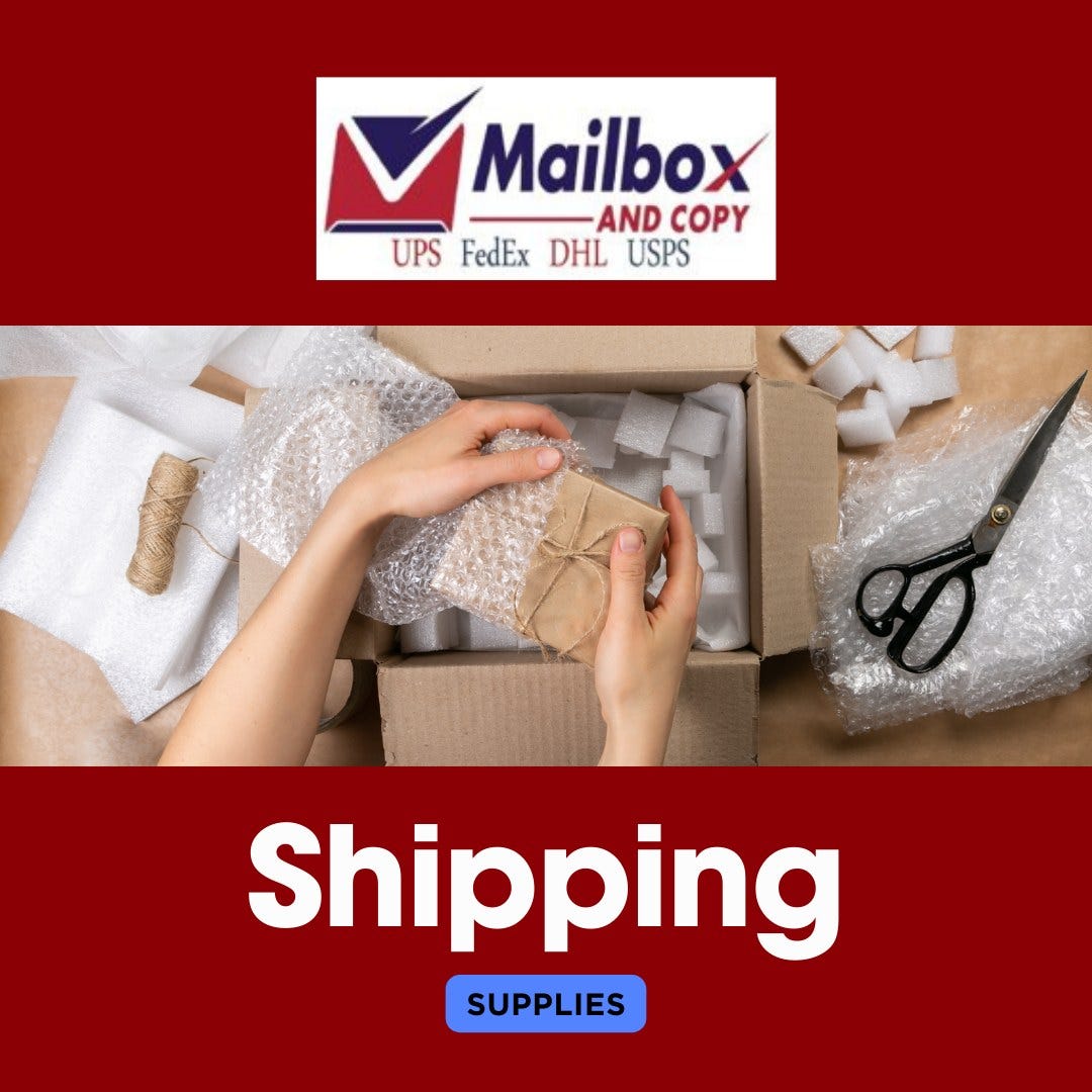 Shipping supplies — Mailbox and copy center Houston Mailboxandcopy Medium