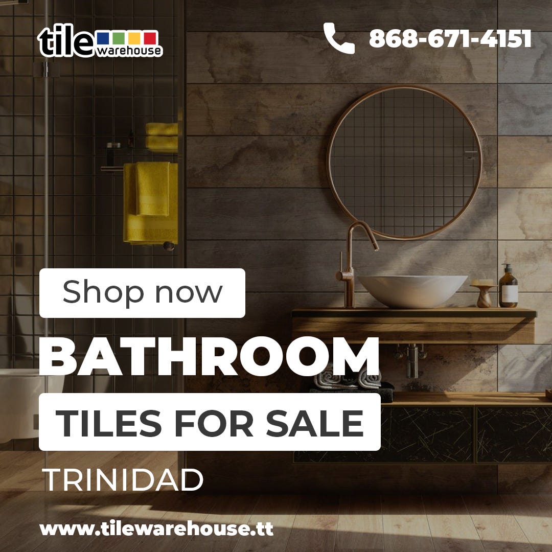 Explore stylish bathroom tiles for sale in Trinidad Enhance your space