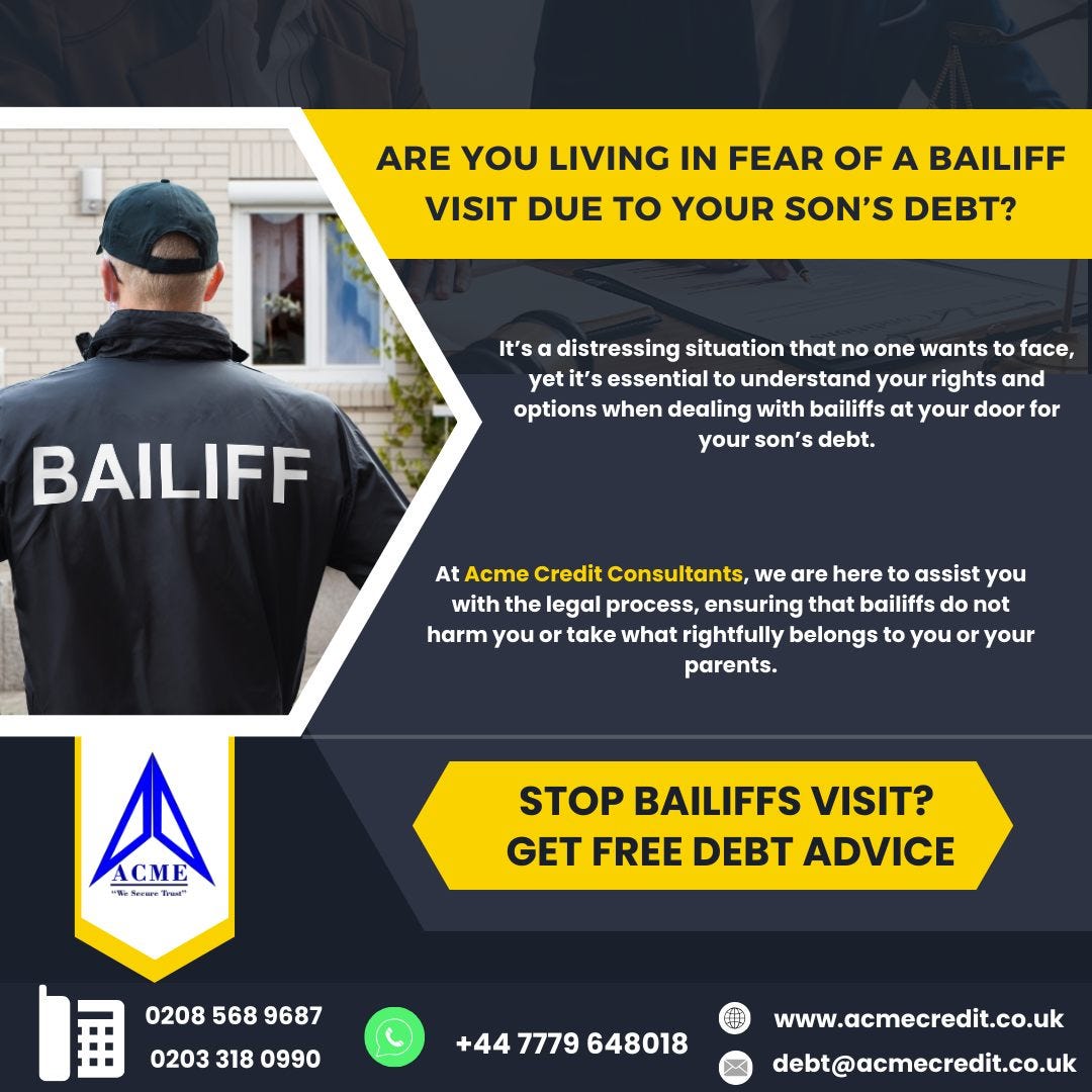 Dealing with Bailiffs in the UK Your Rights and How to Protect
