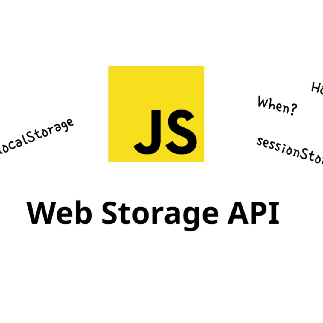  Storage API.  storage, also known as HTML5… by Sumit kumar