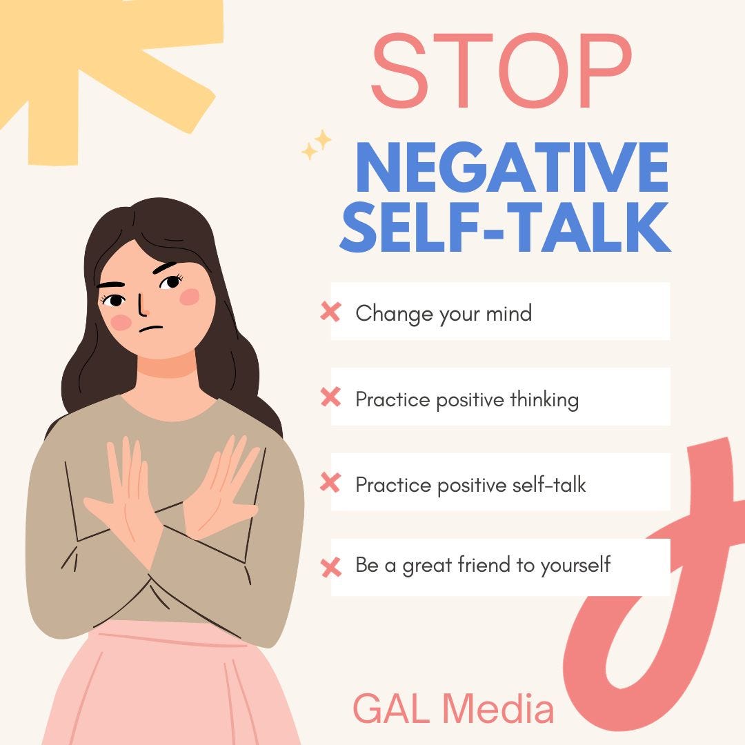 7 Tips to help you stop negative thoughts. by Gabrielle Angel Lilly