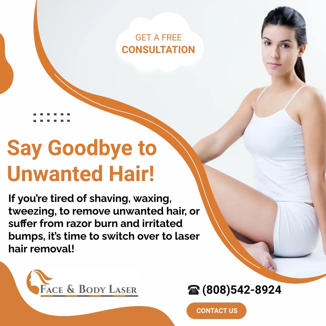 Laser Hair Removal Honolulu, Hawaii Faceandbodylaser Medium