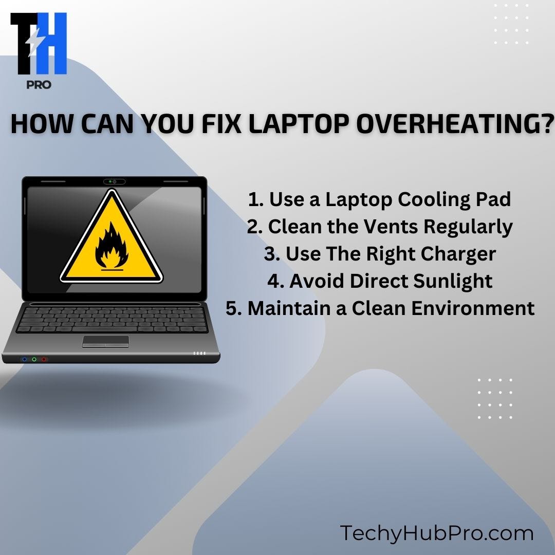 How Can You Fix Laptop Overheating? TechyHubPro Medium