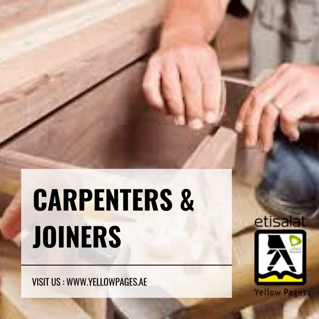 List of Carpenters & Joiners in UAE Carpentry Services Faisal