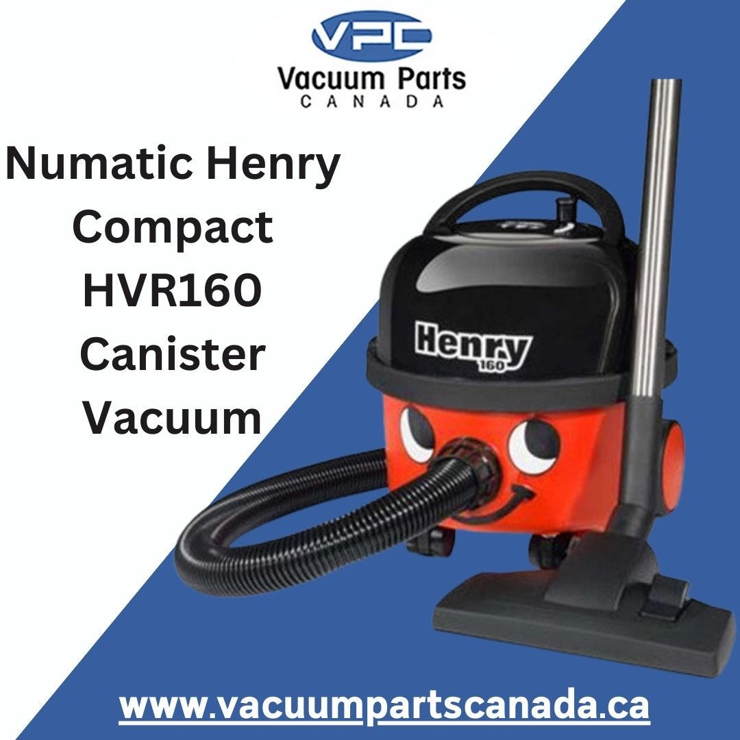 Numatic Henry Compact HVR160 Best Canister Vacuum — Vacuum Parts Canada