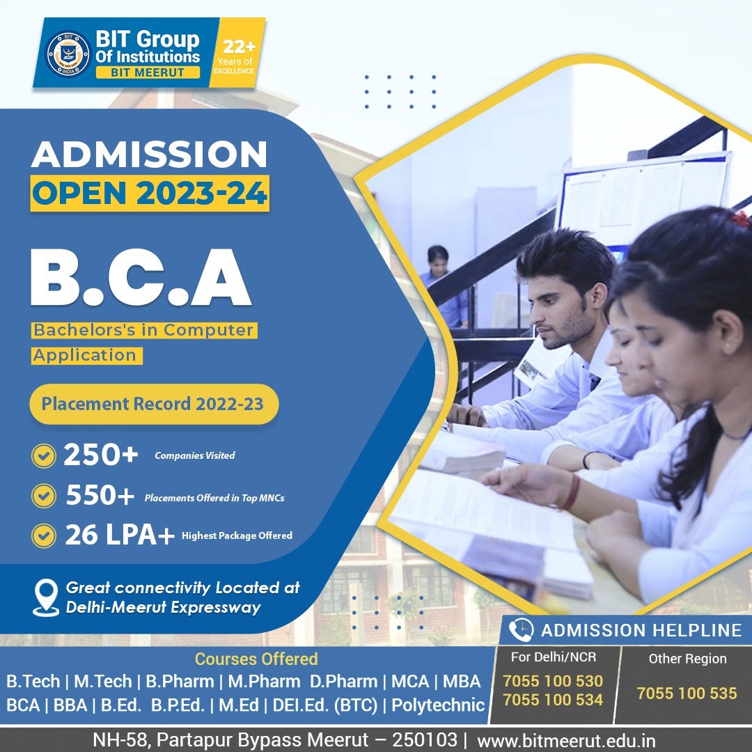 Studying The MCA and B.Ed Course from The Top Institute by story web