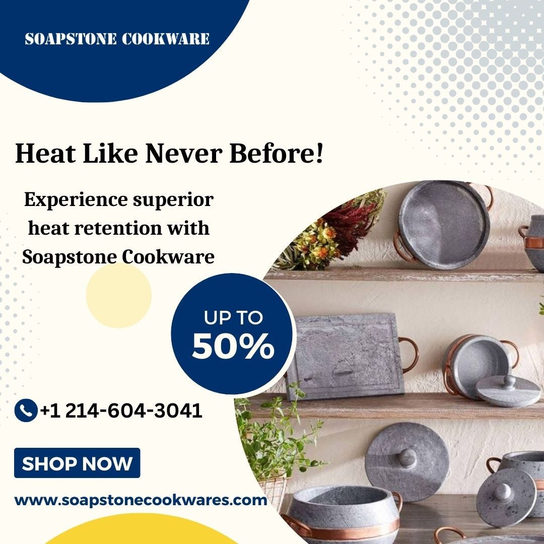 Cooking with Nature Seasonal Soapstone Cookware for Sustainable Living