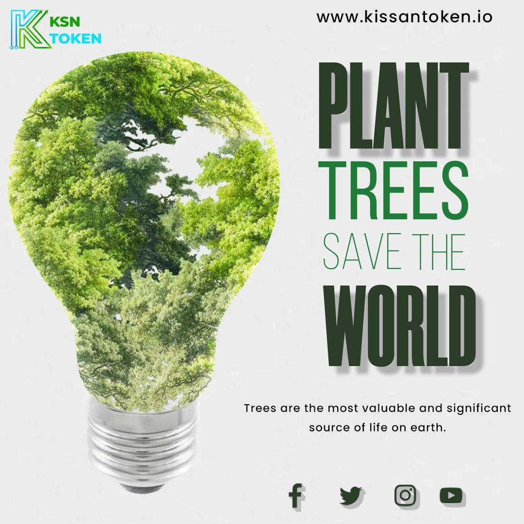 Plant Trees, save the world. Trees are essential to the health of… by