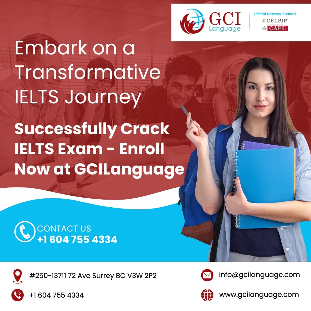 Embark on a Transformative IELTS Journey Gcilanguage Medium