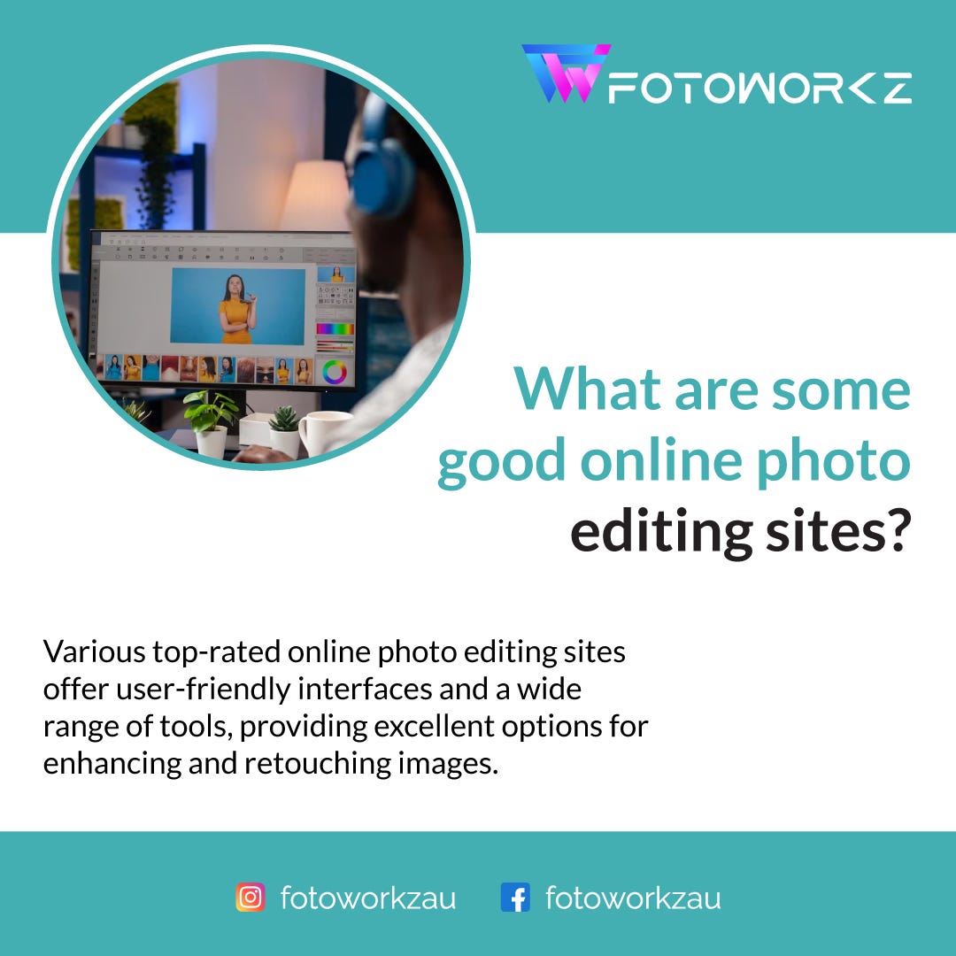 What are some good online photo editing sites? by Tanjila Khan Medium