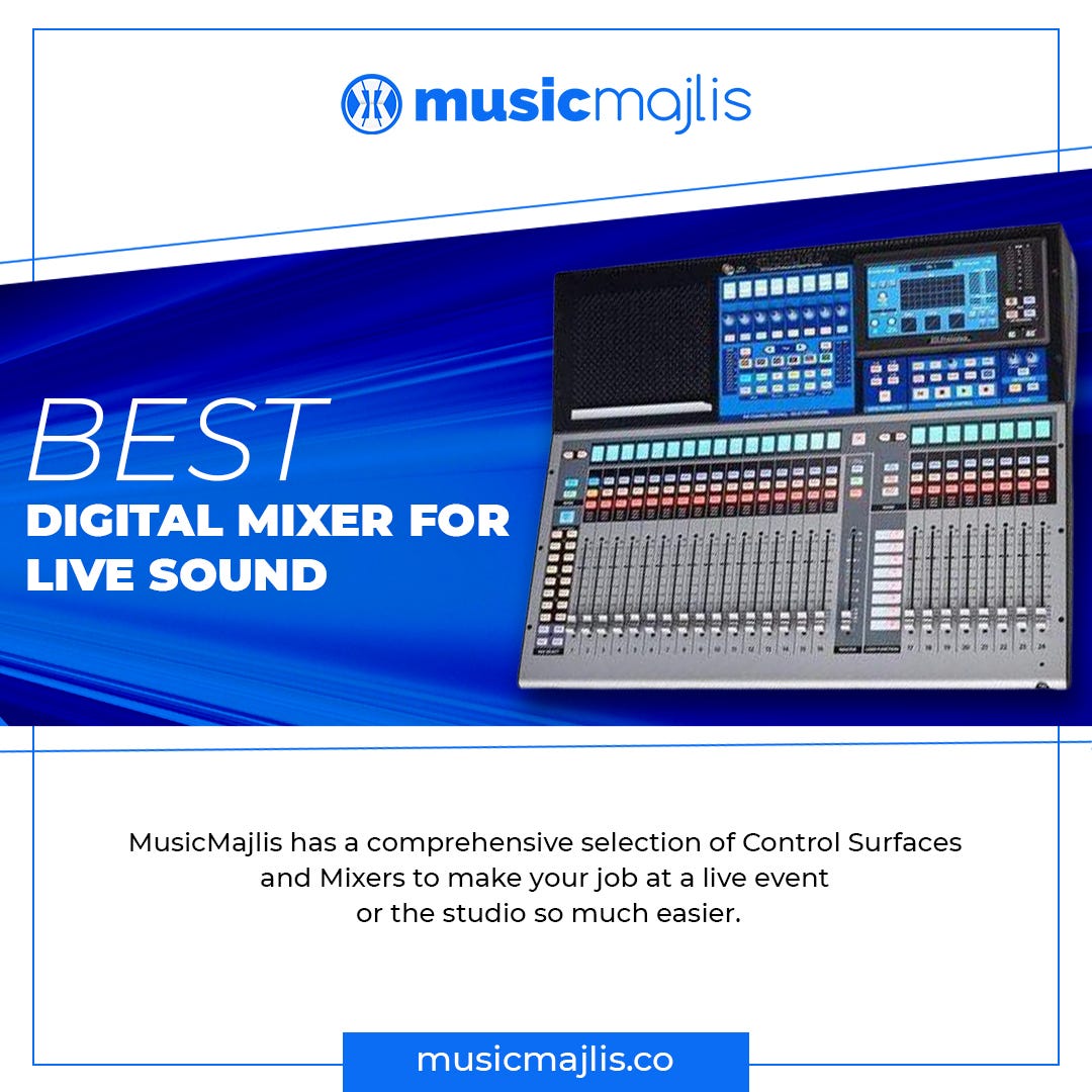 5 Key Factors to Consider When Choosing the Best Digital Mixer for Live Sound by musicmajlis