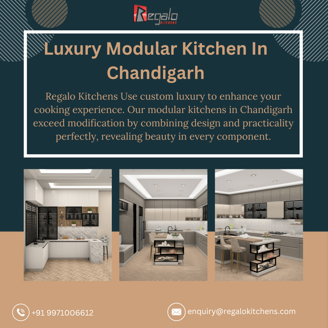 Luxury Modular Kitchen In Chandigarh Regalo Kitchens Regalokichens
