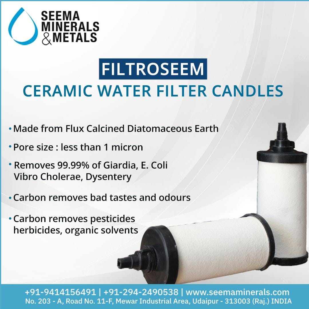 Enhancing Water Safety with Ceramic Water Filter Candles from Seema