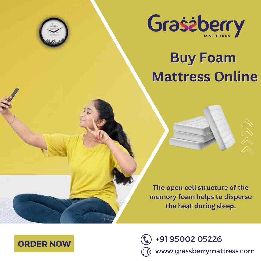 Reasons Why Foam Mattress Is The Most Comfortable One? Part2 by