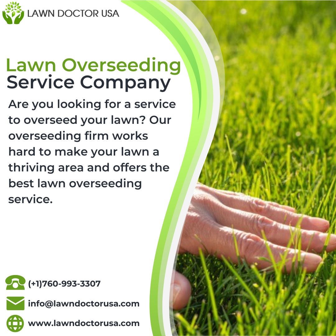 Lawn Doctor USA is a provider of lawn overseeding services Ericedukes
