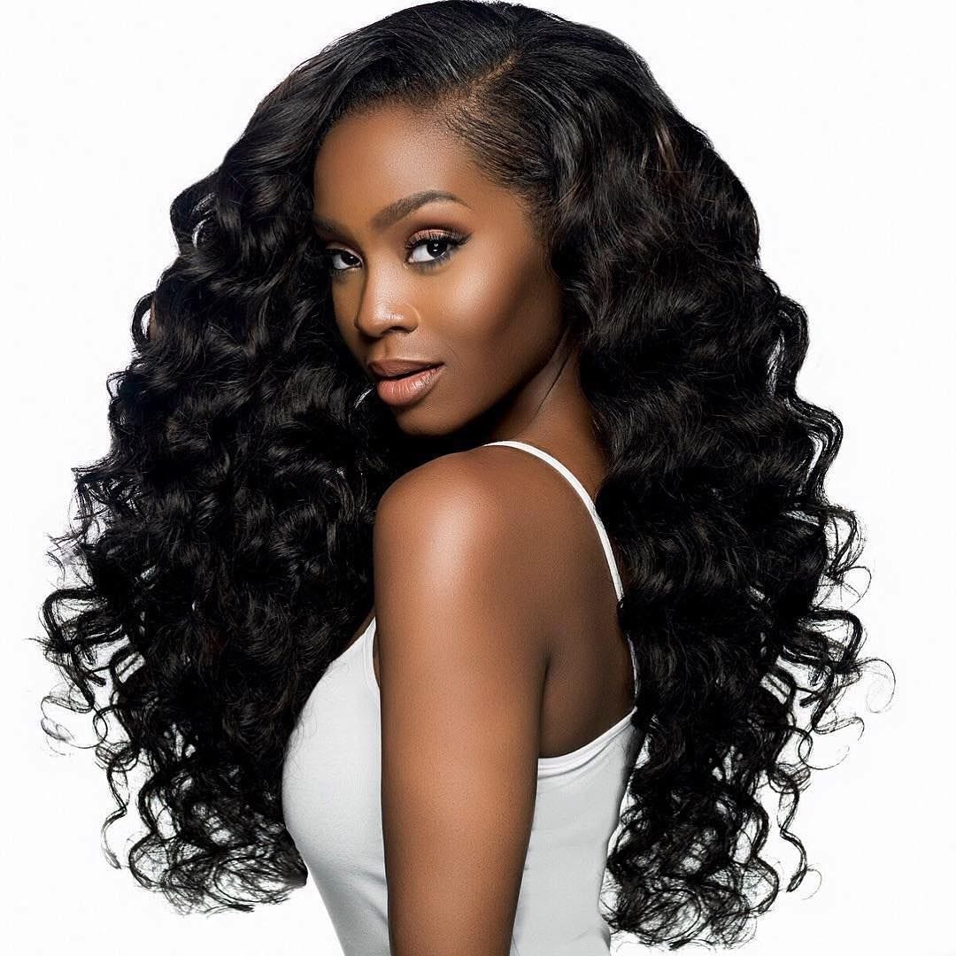 Lace Frontal Sew In The perfect hairstyle for sleek and natural look